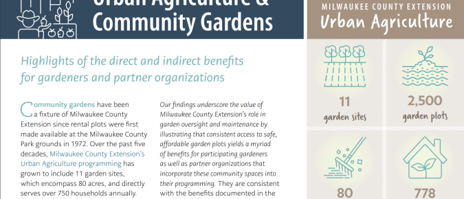 Urban Agriculture and Community Gardens