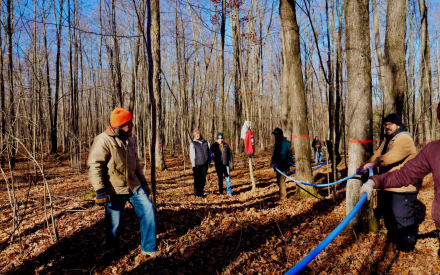 Intertribal Maple Syrup Tubing Workshop strengthens food sovereignty at Bad River